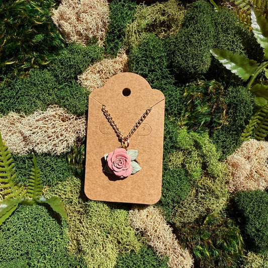 Pendant - Pink Rose