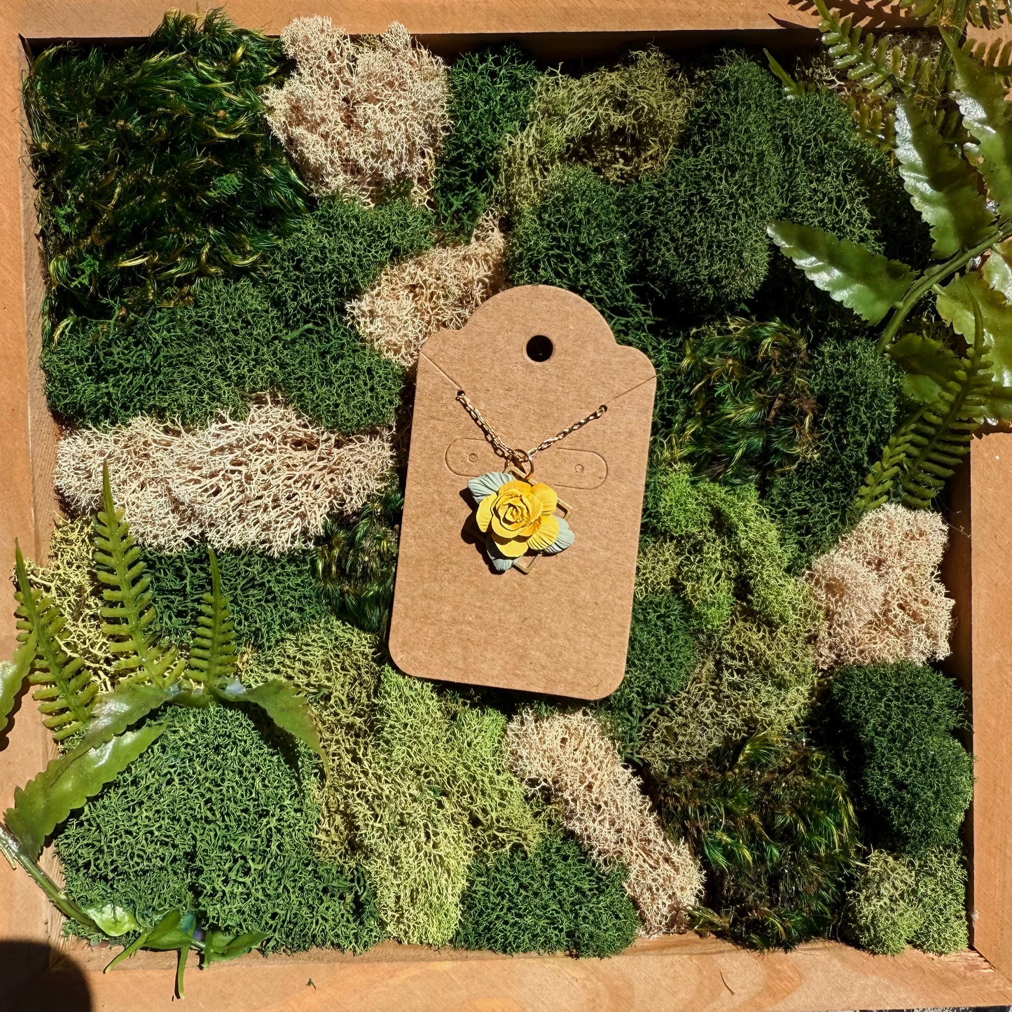 Pendant - Yellow Rose